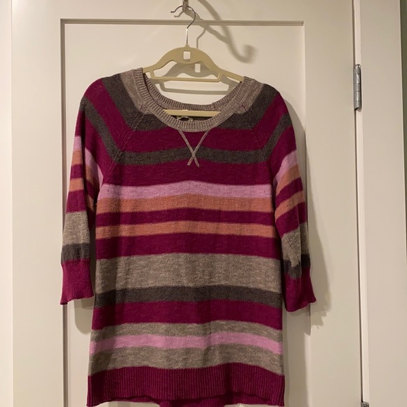 Multi color striped Sweater